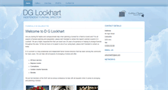 Desktop Screenshot of dglockhart.co.uk