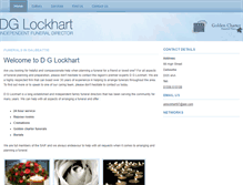 Tablet Screenshot of dglockhart.co.uk